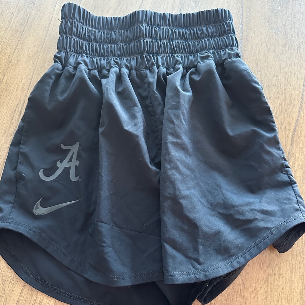 Nike Black Women's Athletic Shorts with Logo
